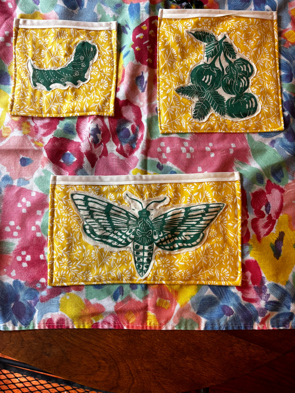 Tomato Hornworm Wall Pockets