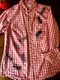 Ant Picnic Button Up